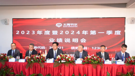 尊龙抖圈官网节水集团召开2023年度暨2024年第一季度业绩说明会。。。。。。